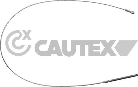 Cautex 766240 - Трос, гальмівна система autocars.com.ua