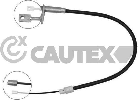 Cautex 766256 - Трос, гальмівна система autocars.com.ua