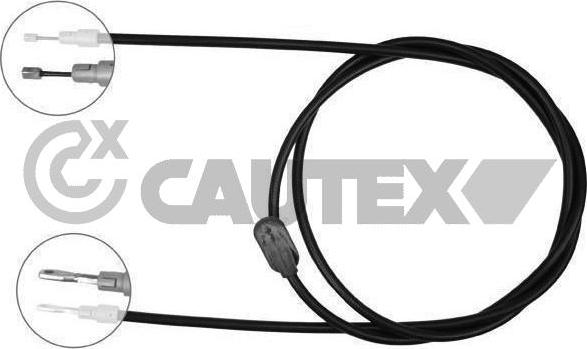 Cautex 766257 - Трос, гальмівна система autocars.com.ua