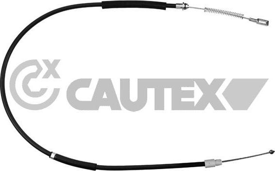 Cautex 766283 - Трос, гальмівна система autocars.com.ua