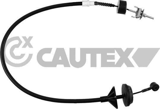 Cautex 766343 - Трос, управління зчепленням autocars.com.ua