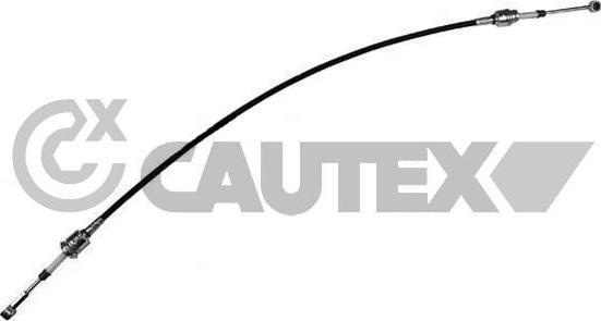 Cautex 766386 - Трос, ступінчаста коробка передач autocars.com.ua