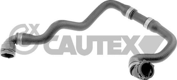 Cautex 767474 - Шланг радіатора autocars.com.ua