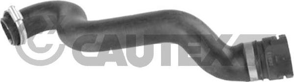 Cautex 767537 - Шланг радіатора autocars.com.ua