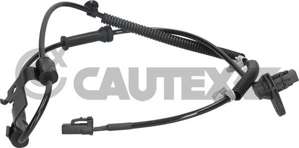 Cautex 769345 - Датчик ABS, частота обертання колеса autocars.com.ua