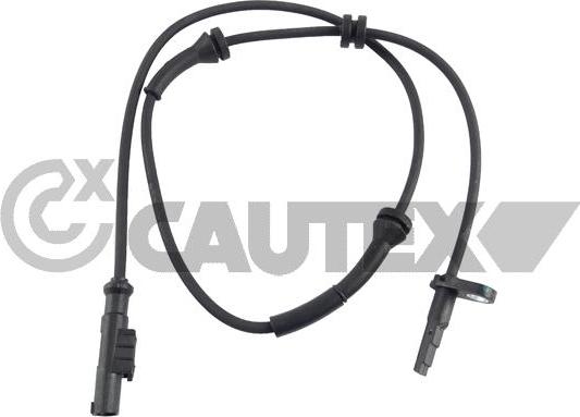 Cautex 769372 - Датчик ABS, частота обертання колеса autocars.com.ua