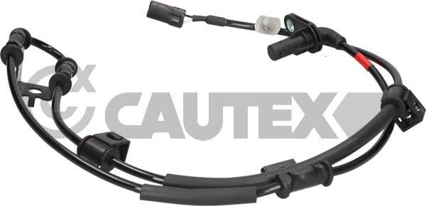 Cautex 769378 - Датчик ABS, частота обертання колеса autocars.com.ua