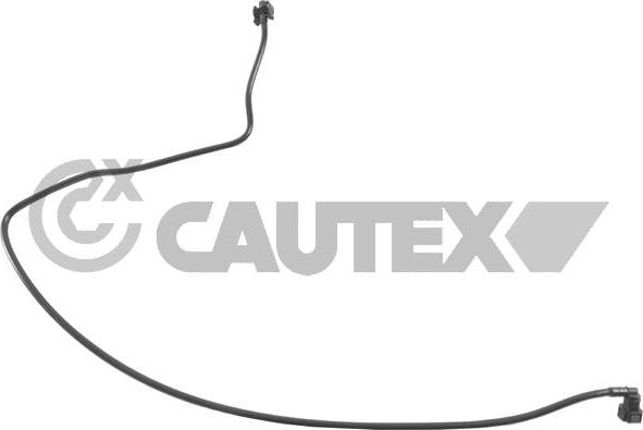 Cautex 770181 - Шланг радіатора autocars.com.ua