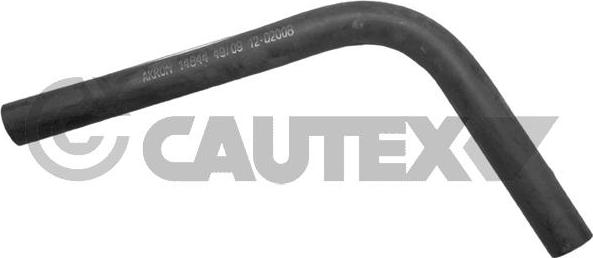 Cautex 770922 - Шланг радіатора autocars.com.ua