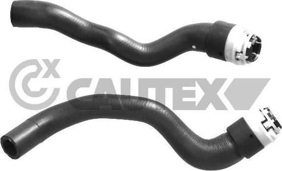 Cautex 771035 - Шланг радіатора autocars.com.ua