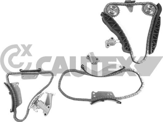 Cautex 771995 - Комплект ланцюга приводу распредвала autocars.com.ua