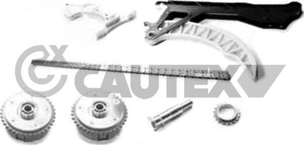 Cautex 772246 - Комплект ланцюга приводу распредвала autocars.com.ua