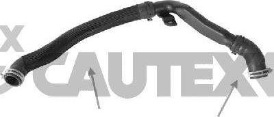 Cautex 773571 - Шланг радіатора autocars.com.ua