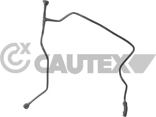 Cautex 773725 - Шланг радіатора autocars.com.ua