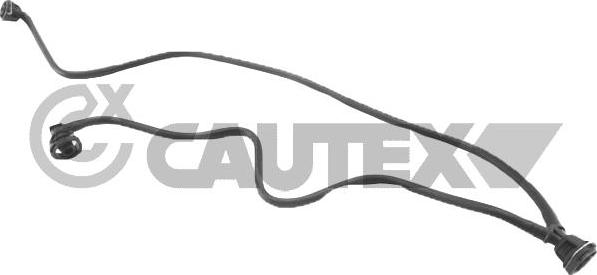 Cautex 773734 - Шланг радіатора autocars.com.ua