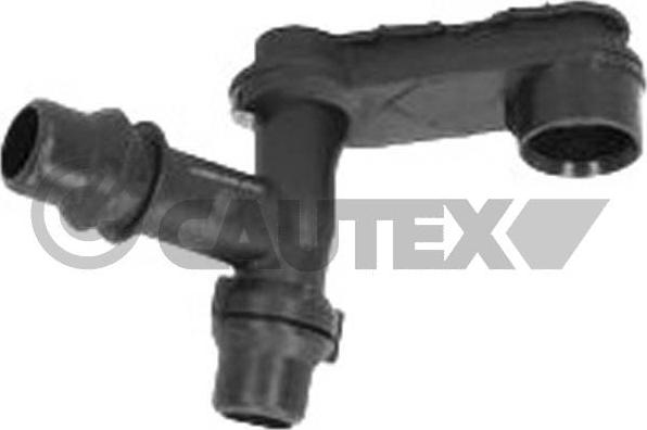 Cautex 774867 - Фланець охолоджуючої рідини autocars.com.ua