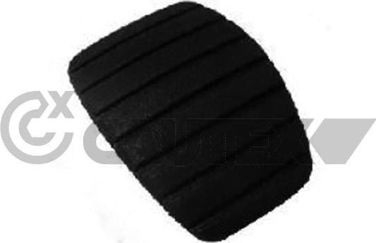 Cautex 775321 - Педальні накладка, педаль гальма autocars.com.ua