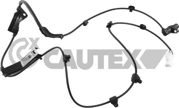Cautex 775423 - Датчик ABS, частота обертання колеса autocars.com.ua