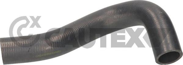 Cautex 777782 - Шланг радіатора autocars.com.ua