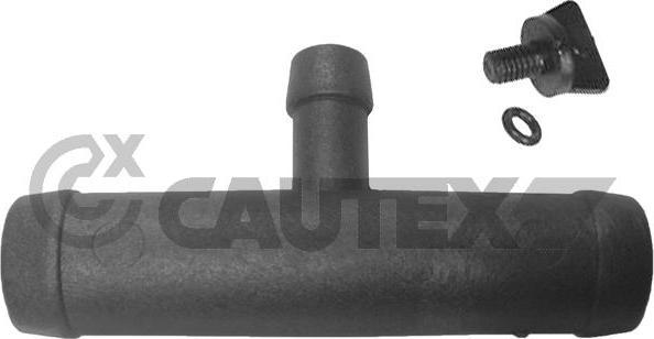 Cautex 955074 - Фланець охолоджуючої рідини autocars.com.ua