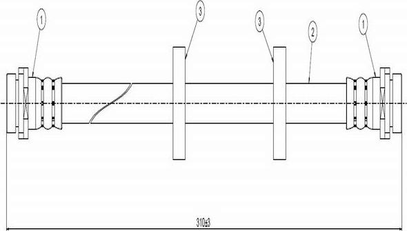 CAVO C800 441A - Тормозной шланг autodnr.net