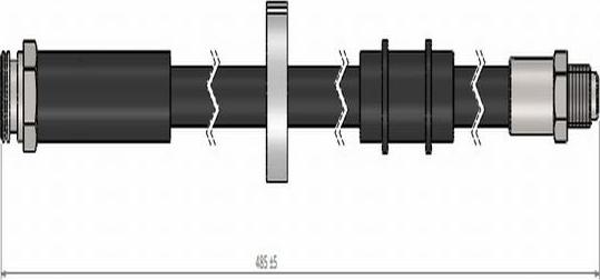 CAVO C800 481A - Тормозной шланг avtokuzovplus.com.ua