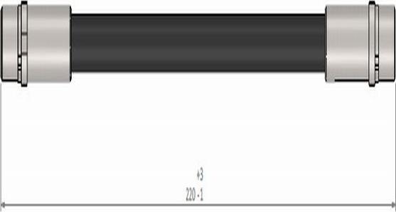 CAVO C900 429A - Гальмівний шланг autocars.com.ua
