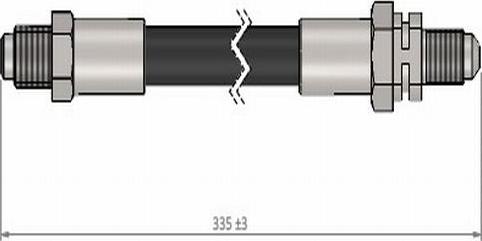 CAVO C900 469A - Тормозной шланг avtokuzovplus.com.ua