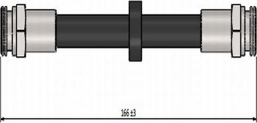 CAVO C900 501A - Гальмівний шланг autocars.com.ua