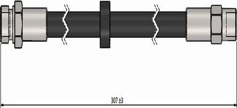 CAVO C900 889A - Тормозной шланг autodnr.net