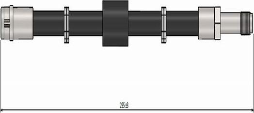 CAVO C900 949A - Гальмівний шланг autocars.com.ua