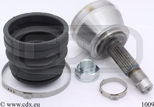 CDX 1009 - Шарнірний комплект, ШРУС, приводний вал autocars.com.ua
