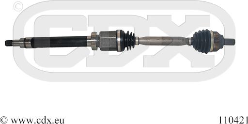 CDX 110421 - Приводной вал autodnr.net