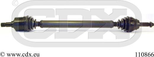 CDX 110866 - Приводний вал autocars.com.ua