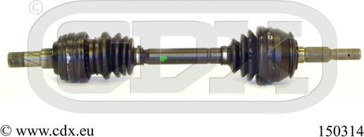 CDX 150314 - Приводний вал autocars.com.ua