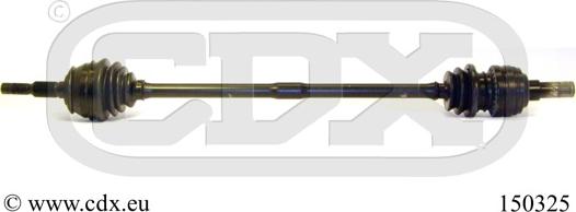 CDX 150325 - Приводний вал autocars.com.ua