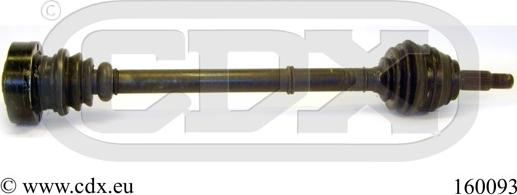 CDX 160093 - Приводний вал autocars.com.ua