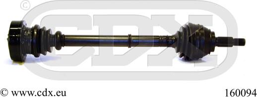 CDX 160094 - Приводний вал autocars.com.ua