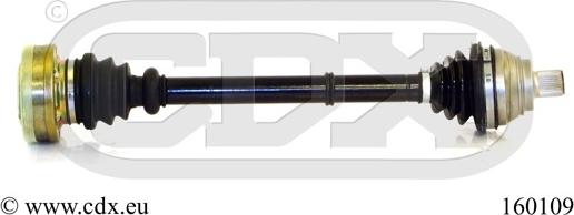 CDX 160109 - Приводний вал autocars.com.ua