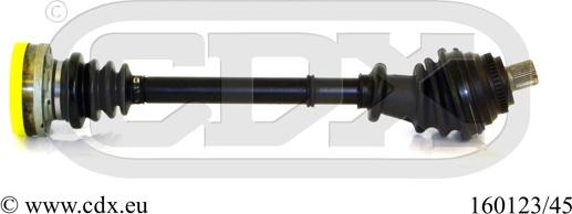 CDX 160123/45 - Приводний вал autocars.com.ua