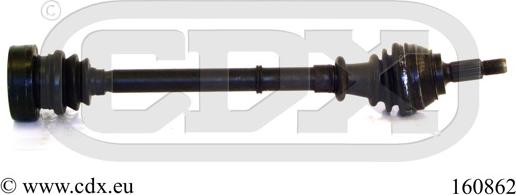 CDX 160862 - Приводний вал autocars.com.ua