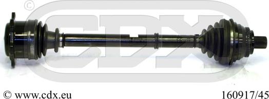 CDX 160917/45 - Приводний вал autocars.com.ua