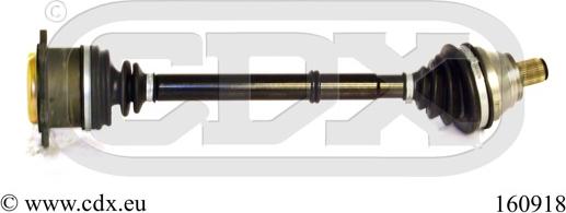 CDX 160918 - Приводний вал autocars.com.ua