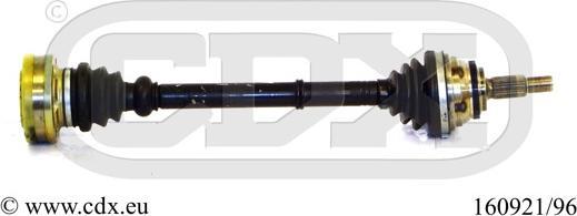 CDX 160921/96 - Приводний вал autocars.com.ua
