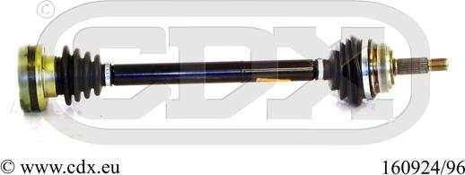 CDX 160924/96 - Приводний вал autocars.com.ua