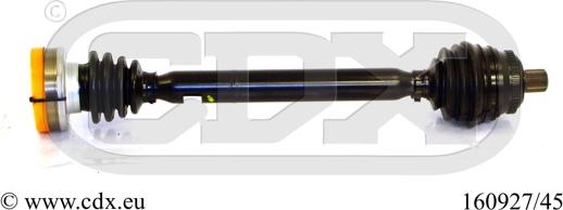CDX 160927/45 - Приводний вал autocars.com.ua