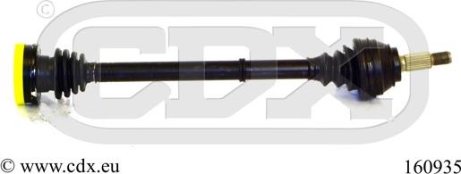 CDX 160935 - Приводний вал autocars.com.ua