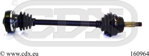CDX 160964 - Приводний вал autocars.com.ua