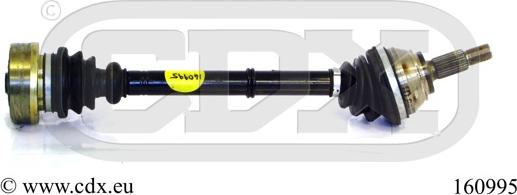 CDX 160995 - Приводний вал autocars.com.ua
