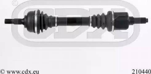 CDX 210440 - Приводний вал autocars.com.ua